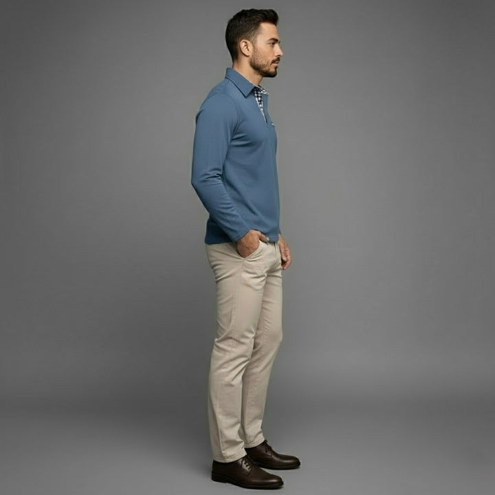 Scott | Men’s Winter Long-Sleeve Polo Shirt