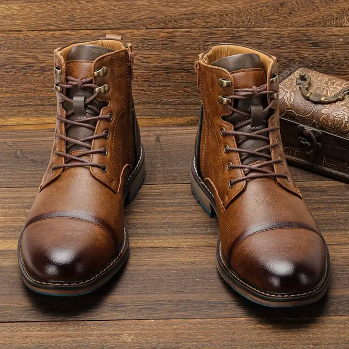 Harry | Men’s Fashionable Hiking Boots with Grip Sole