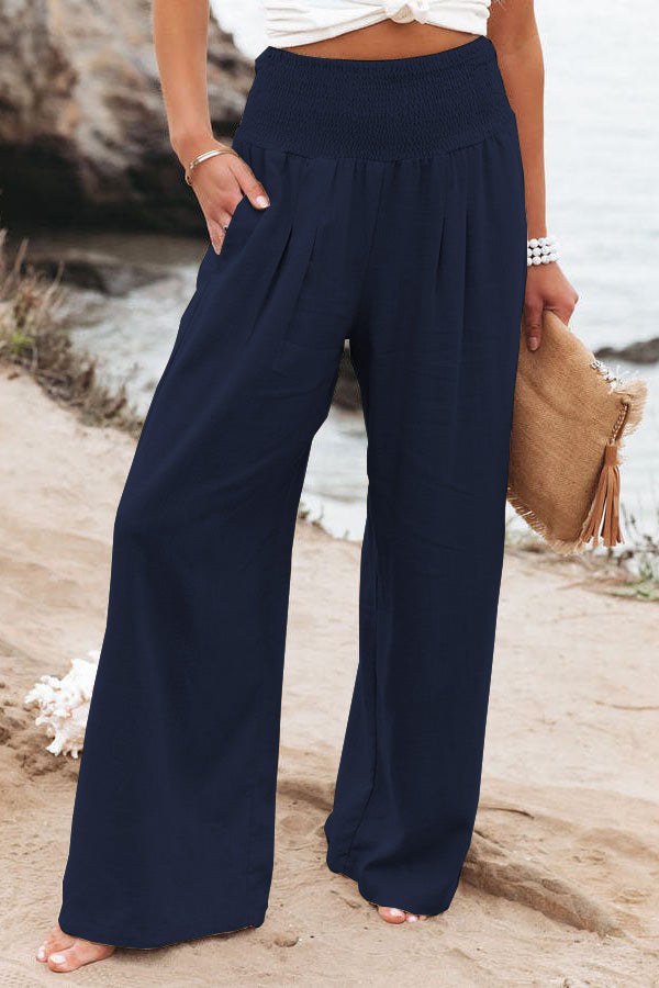 Lauren | Women’s Casual High-Waist Wide-Leg Trousers
