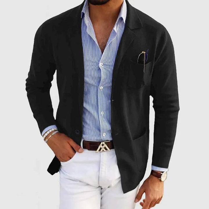 Benjamin | Men’s Smart Casual Button Up Knit Blazer