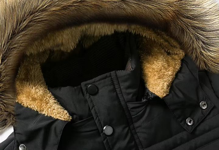 Brandon  | Men’s Warm Hood Outdoor Heavy-Duty Winter Jackets