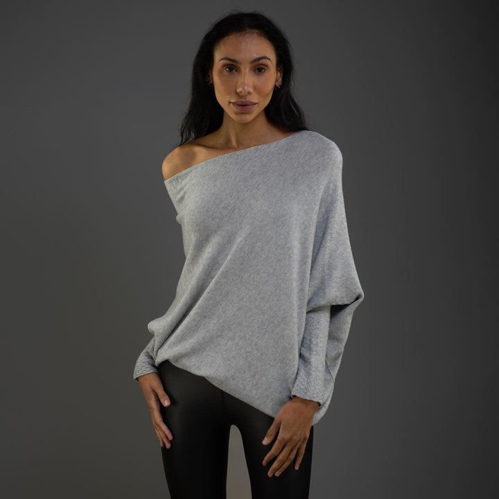 Bella | Women’s Winter Off-Shoulder Loose Sweater