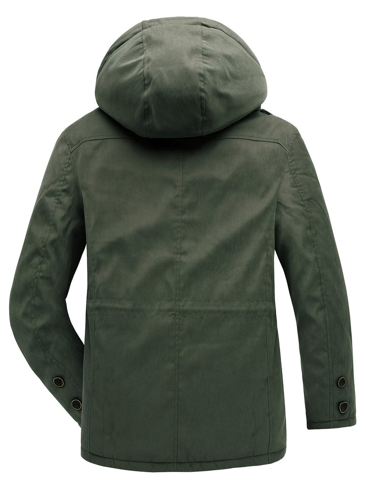 Toby | Men’s Classic Zip-Up Heavy Winter Jacket