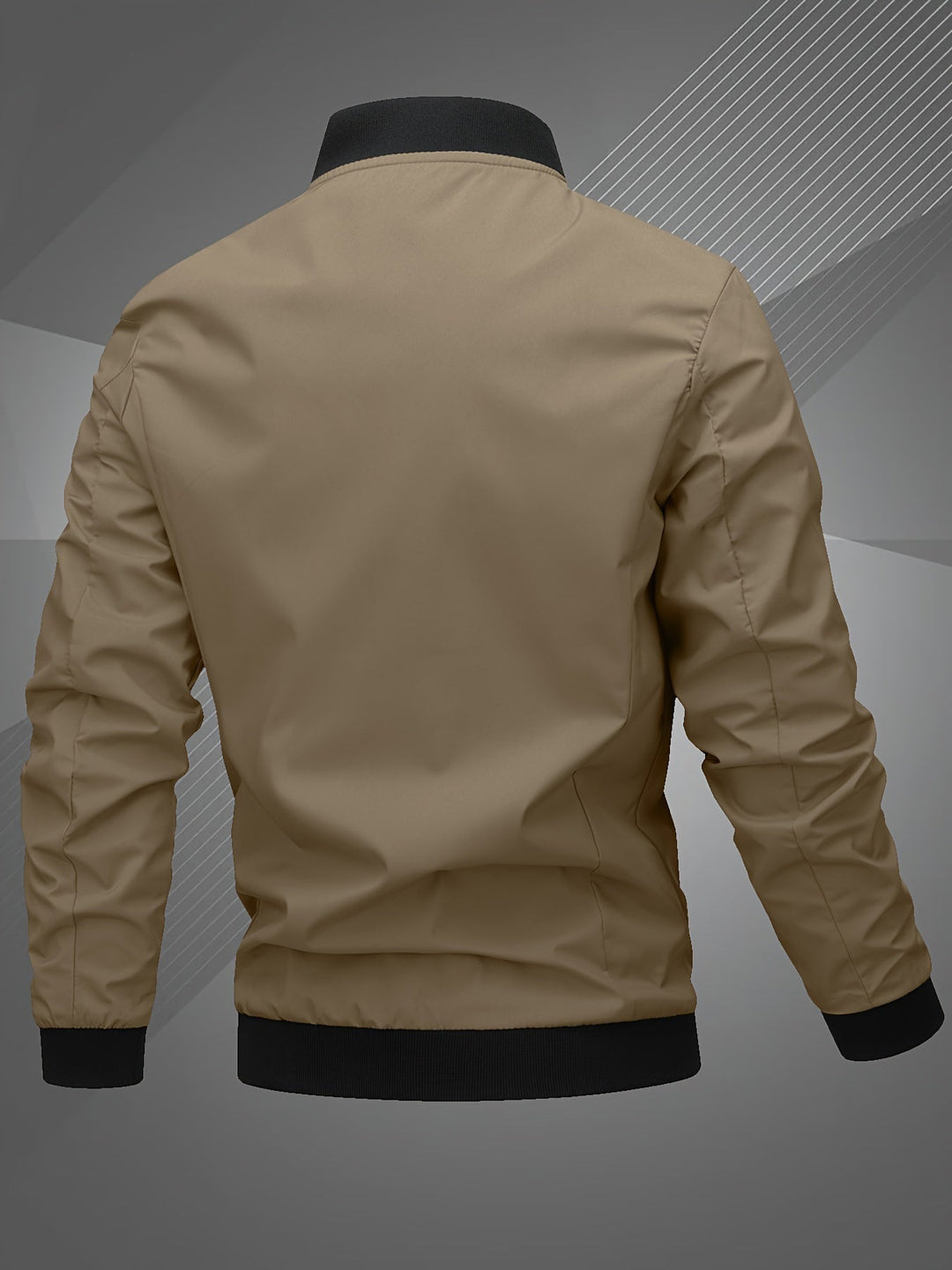 Samuel | Men's Stylish Zip-Up Bomber Jacket with Logo