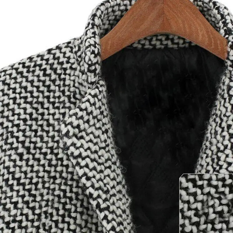 Kate | Women’s Vintage Inspired Houndstooth Pattern Coat