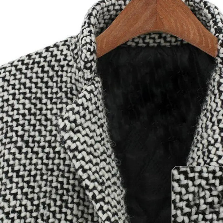 Kate | Women’s Vintage Inspired Houndstooth Pattern Coat