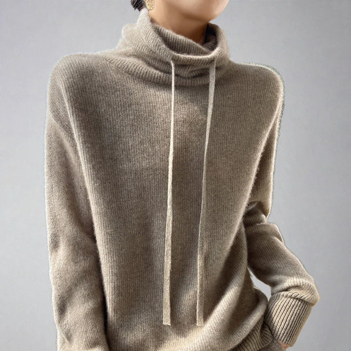 Julia | Women’s Chic Turtleneck Knit Winter Sweater