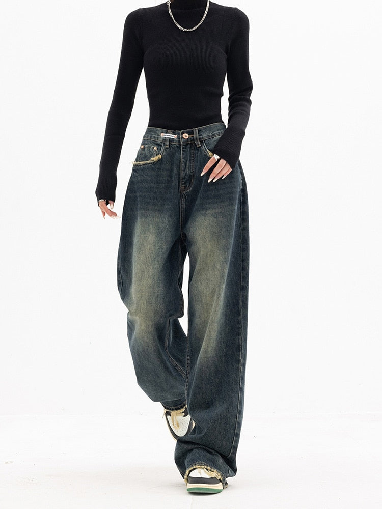 Abigail | Women’s Loose-Fit Baggy Denim Jeans