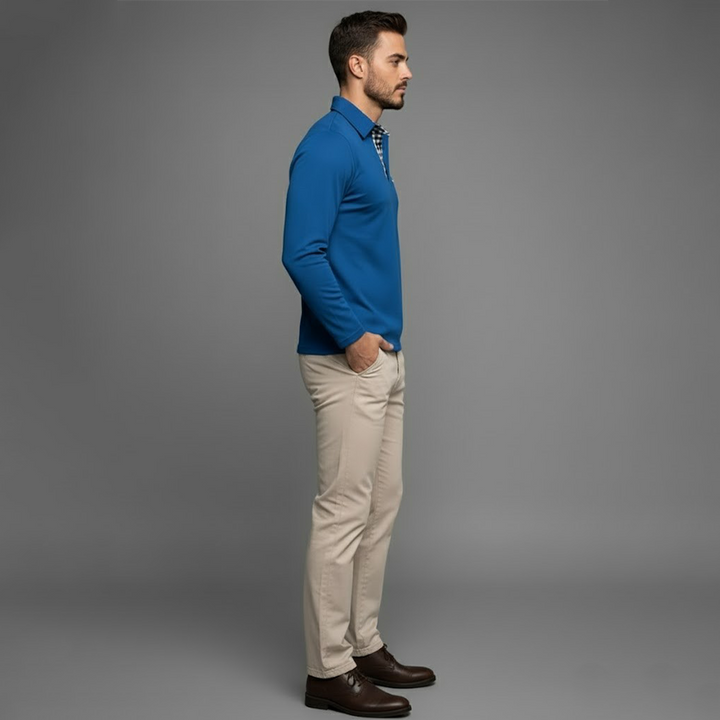 Scott | Men’s Winter Long-Sleeve Polo Shirt