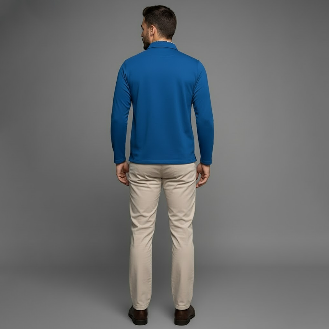Scott | Men’s Winter Long-Sleeve Polo Shirt