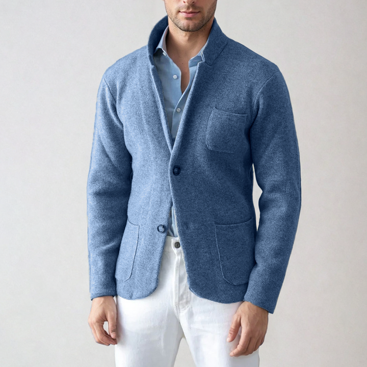 Charles | Men’s Modern Minimalist Soft Touch Blazer