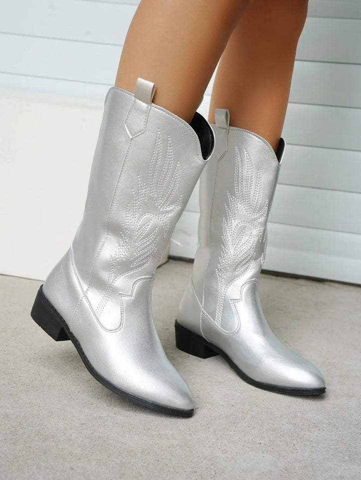 Clara | Women’s Classic Embroidered Western Boots