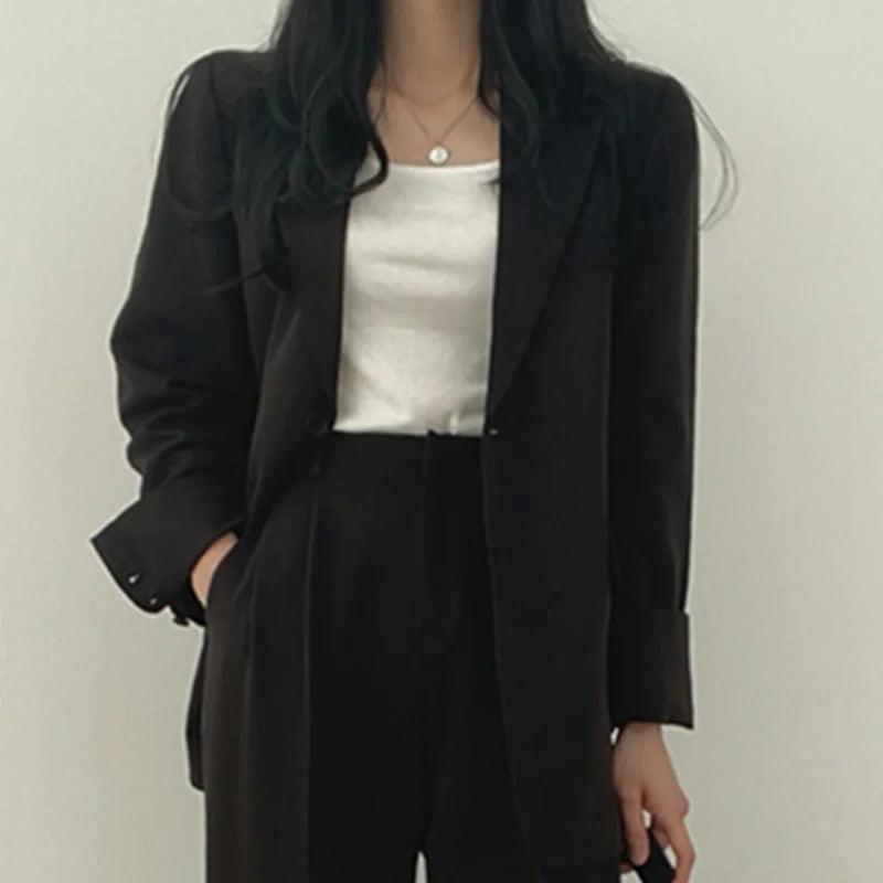 Maria | Women’s Tailored Suit Sets With Long Blazer Statement