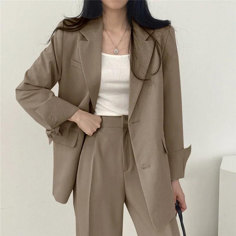 Maria | Women’s Tailored Suit Sets With Long Blazer Statement