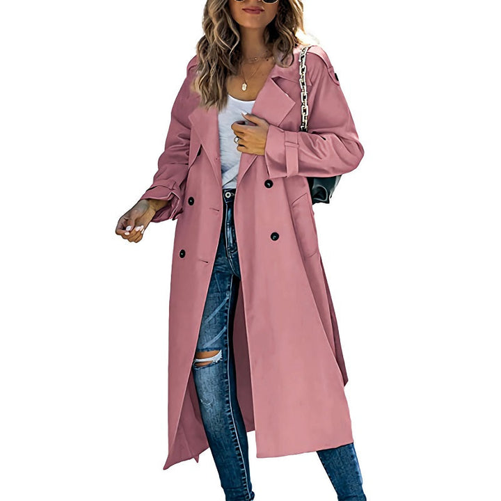Camila | Women’s Winter Trench Coat with Belt