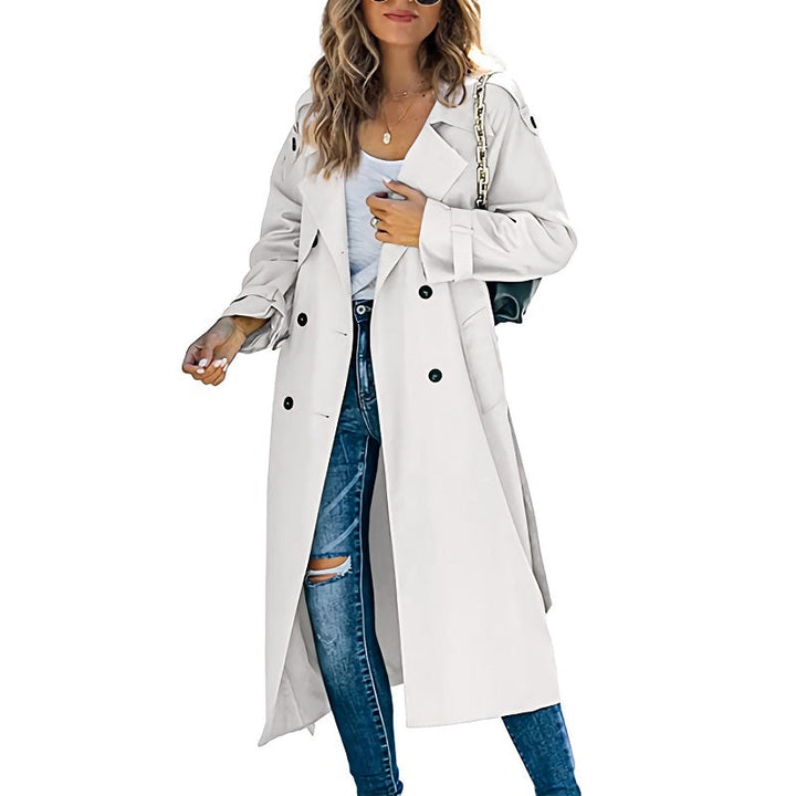 Camila | Women’s Winter Trench Coat with Belt