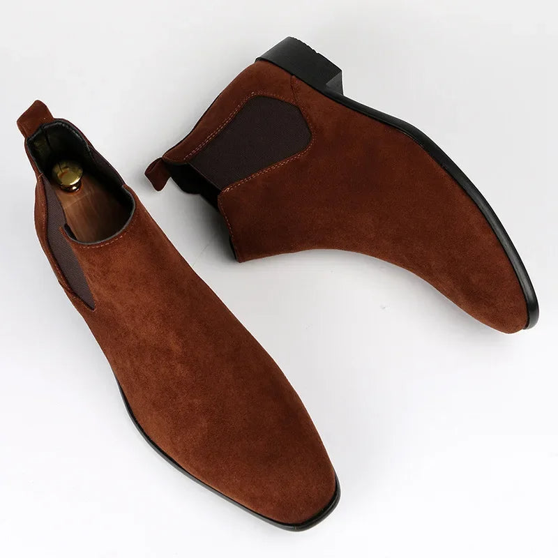 Andrew| Men’s Suede Chelsea Boots for Casual Wear
