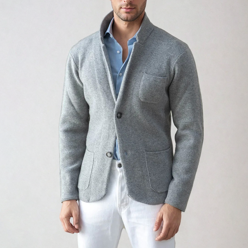 Charles | Men’s Modern Minimalist Soft Touch Blazer