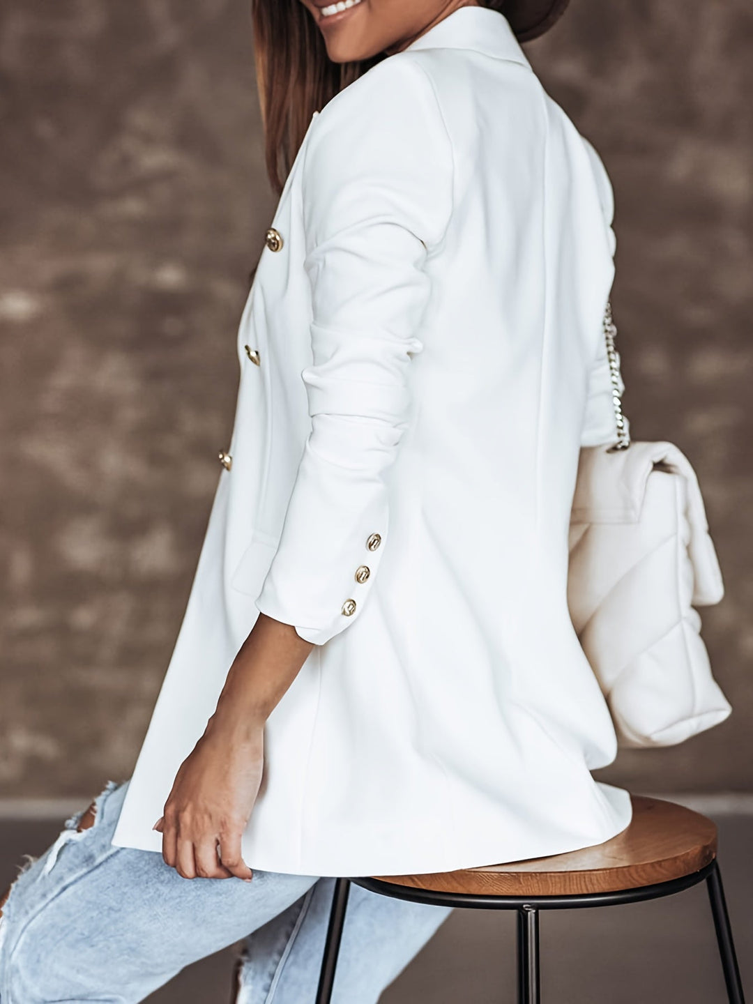 Demi | Women Winter Double Breasted Casual Blazer