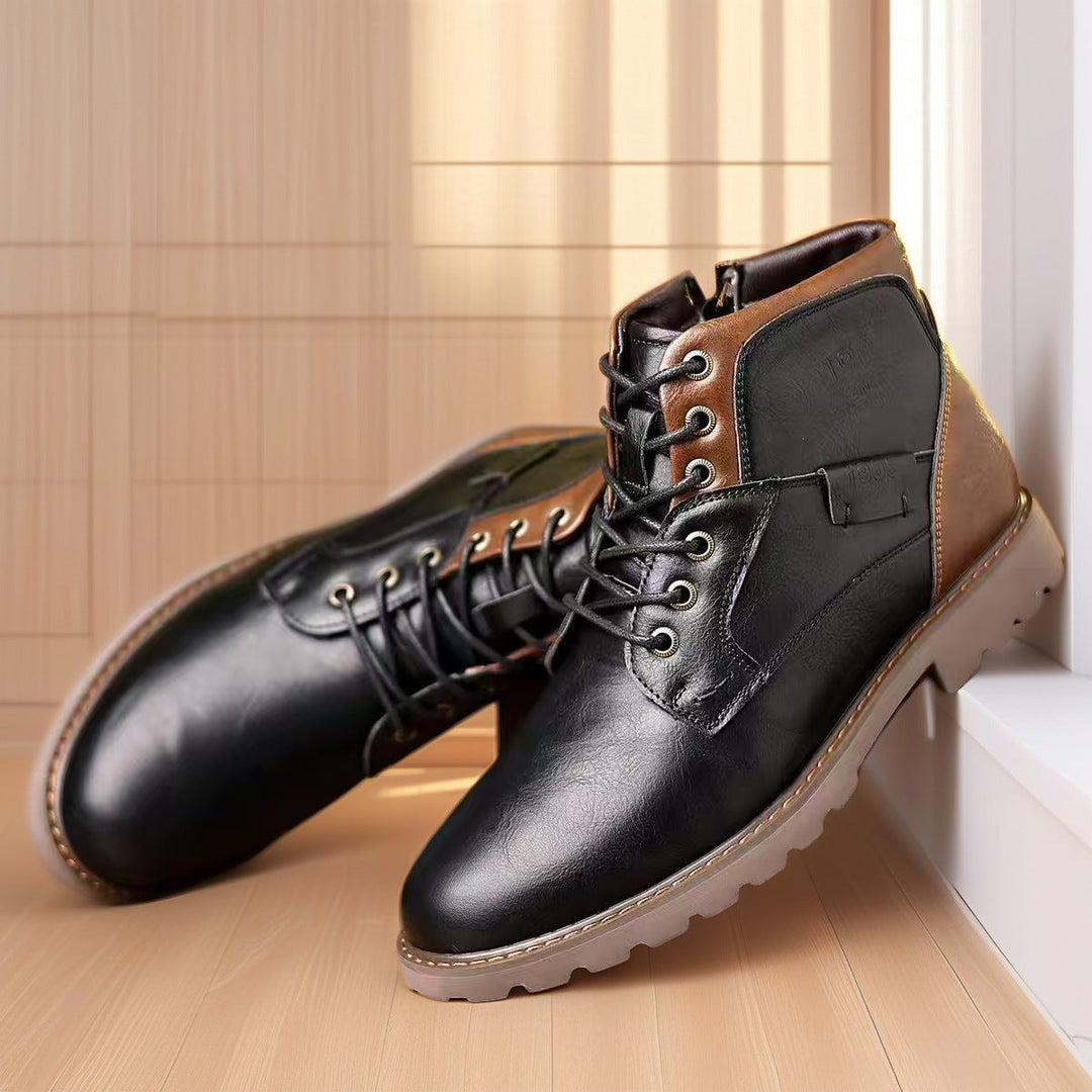Bradley | Men’s Rugged Lace-Up Ankle Boots