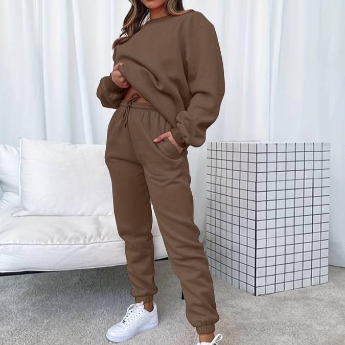 Florence | Women’s Casual Relaxed Fit Sweatshirt Tracksuit Set