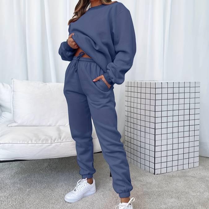 Florence | Women’s Casual Relaxed Fit Sweatshirt Tracksuit Set