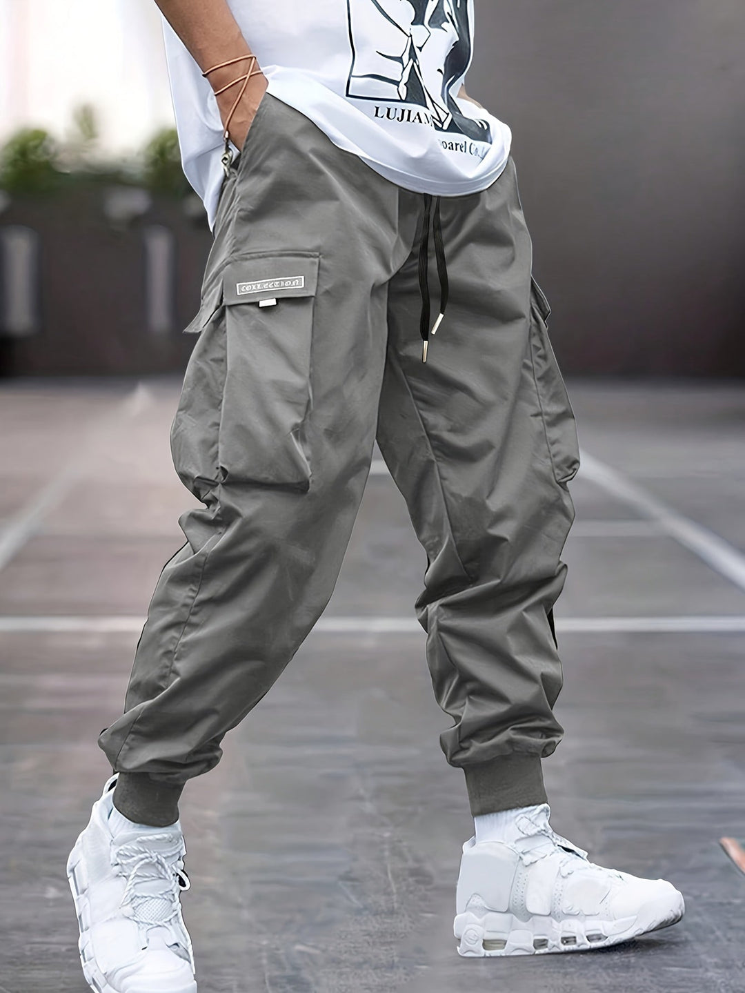 Joseph | Men Drawstring Cargo Jogger Style Pants