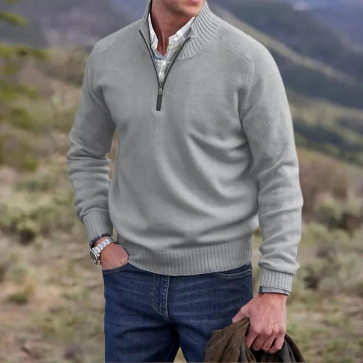 Andrew | Men's Zip-Up Sweater for Casual Wear
