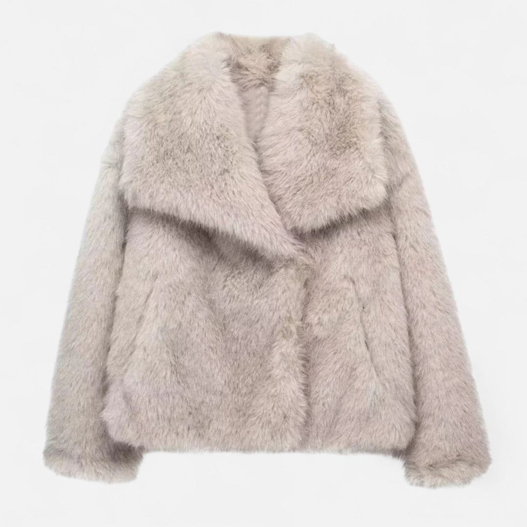 Florence | Women’s Chic Faux Fur Warm Jacket