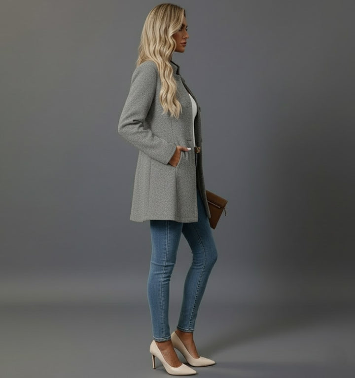 Jessica | Women’s Winter Coat With Buttons