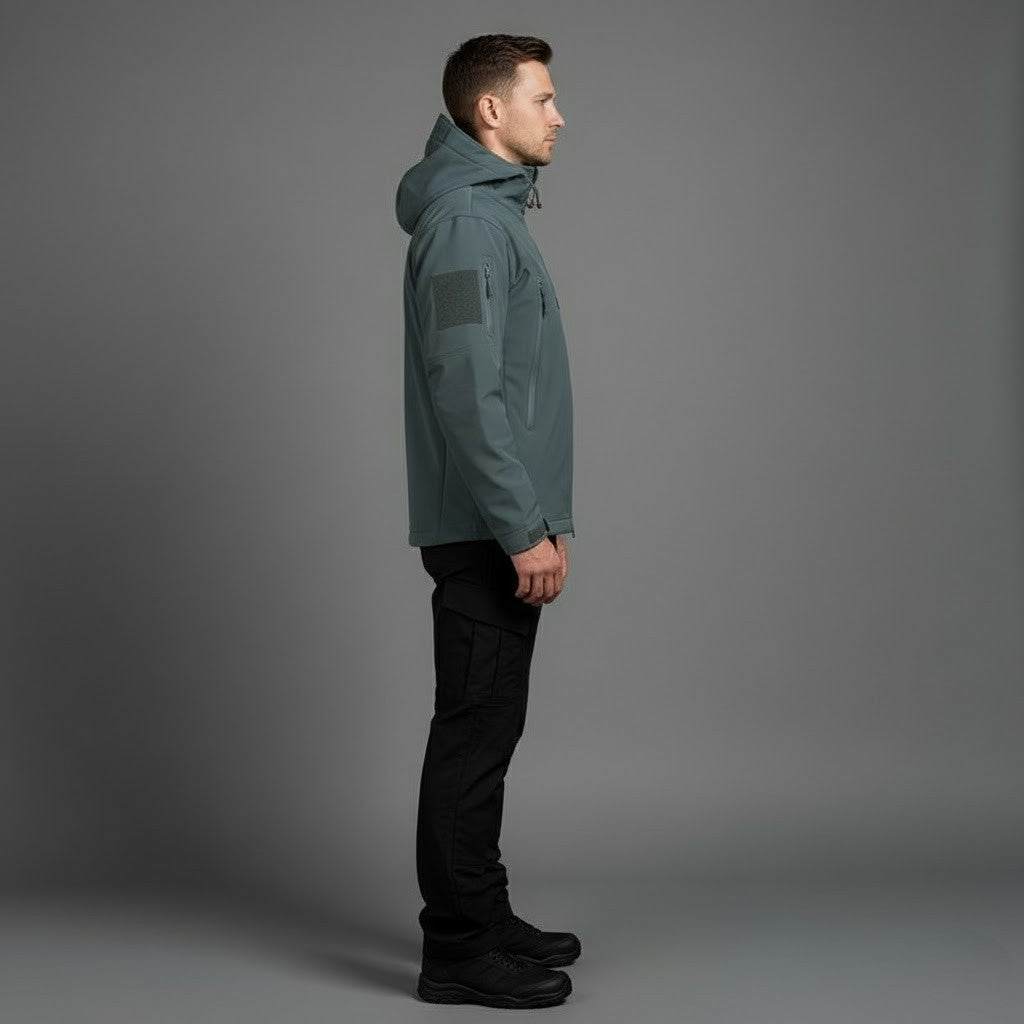 Matthew | Men's Waterproof Tactical Zip-Up Winter Jacket