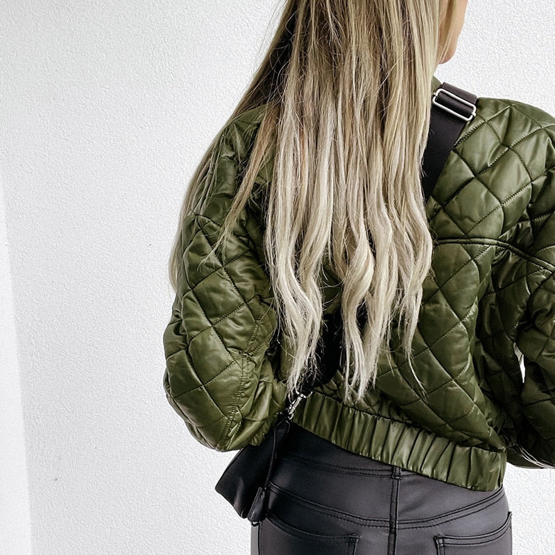 Clara | Women’s Trendy Relaxed Fit Bomber Jacket