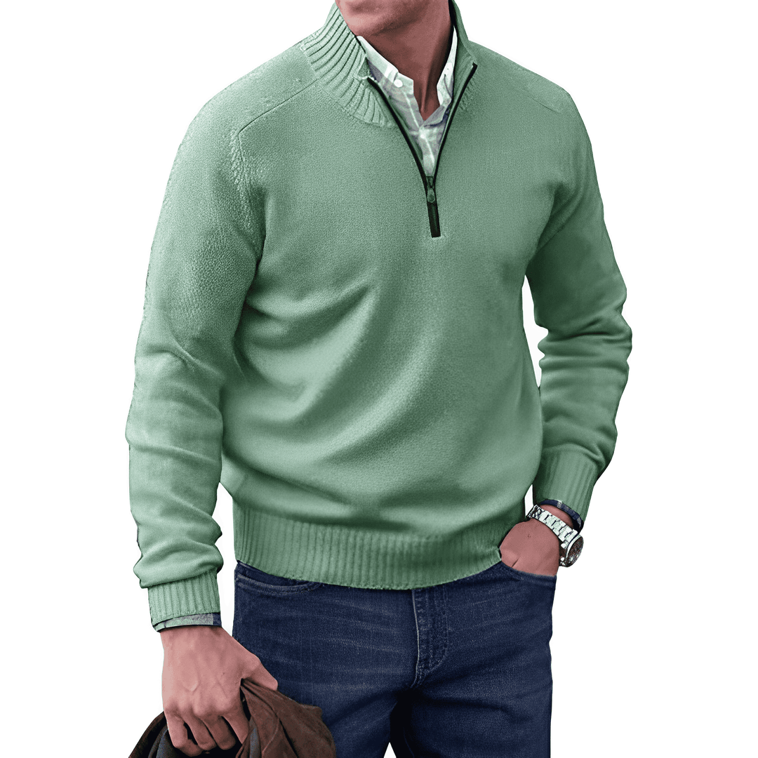 Andrew | Men's Zip-Up Sweater for Casual Wear