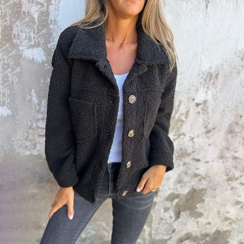 Anna | Women Winter Casual Sherpa Jacket