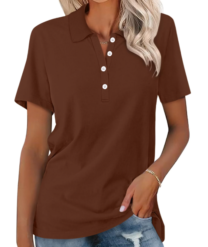 MIA | WOMEN'S SUSTAINABLE COTTON POLO SHIRT
