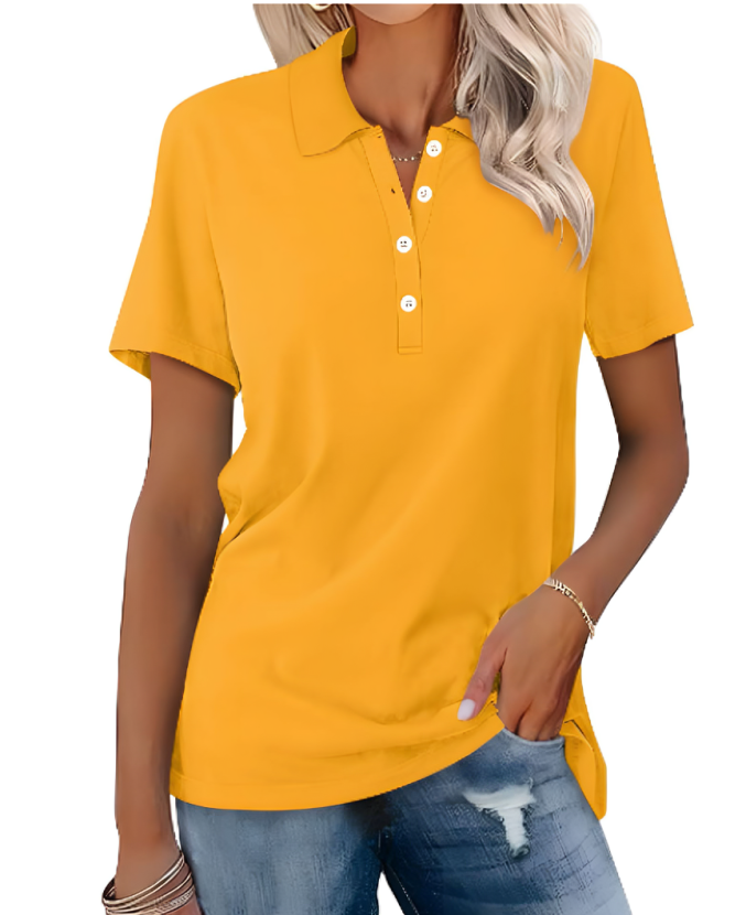 MIA | WOMEN'S SUSTAINABLE COTTON POLO SHIRT