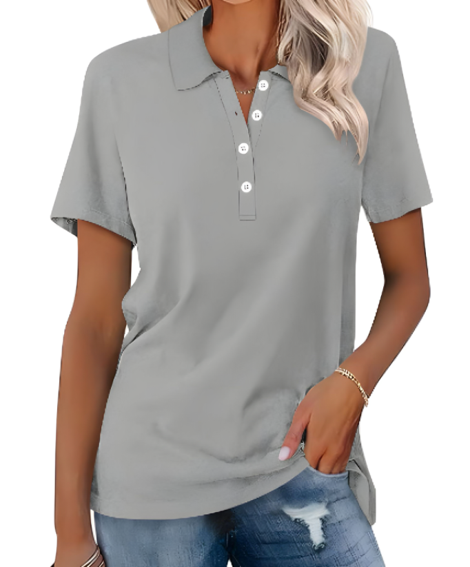MIA | WOMEN'S SUSTAINABLE COTTON POLO SHIRT
