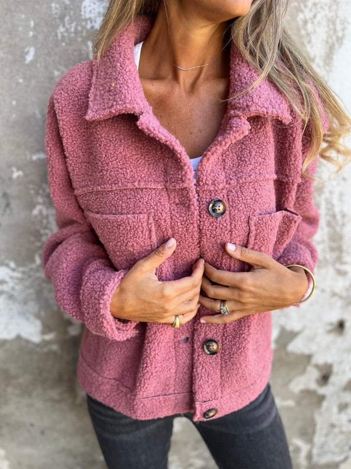 Anna | Women Winter Casual Sherpa Jacket