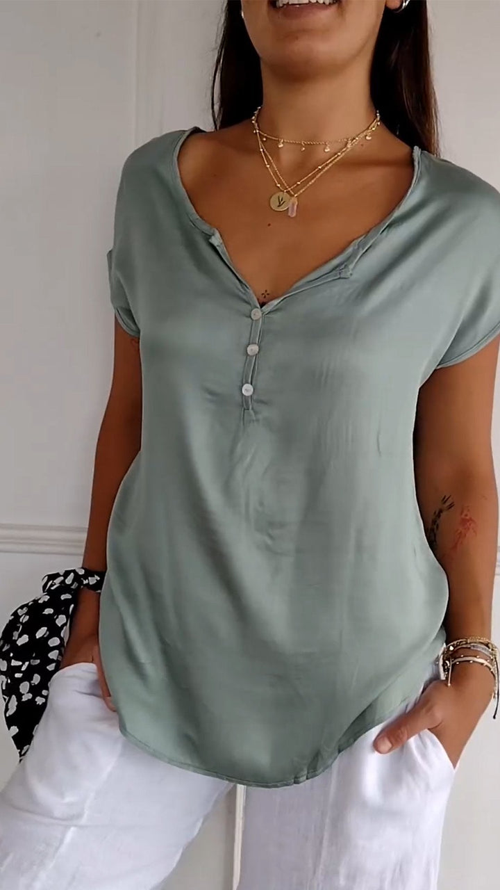 JULIA | COMFORTABLE V-NECK T-SHIRT