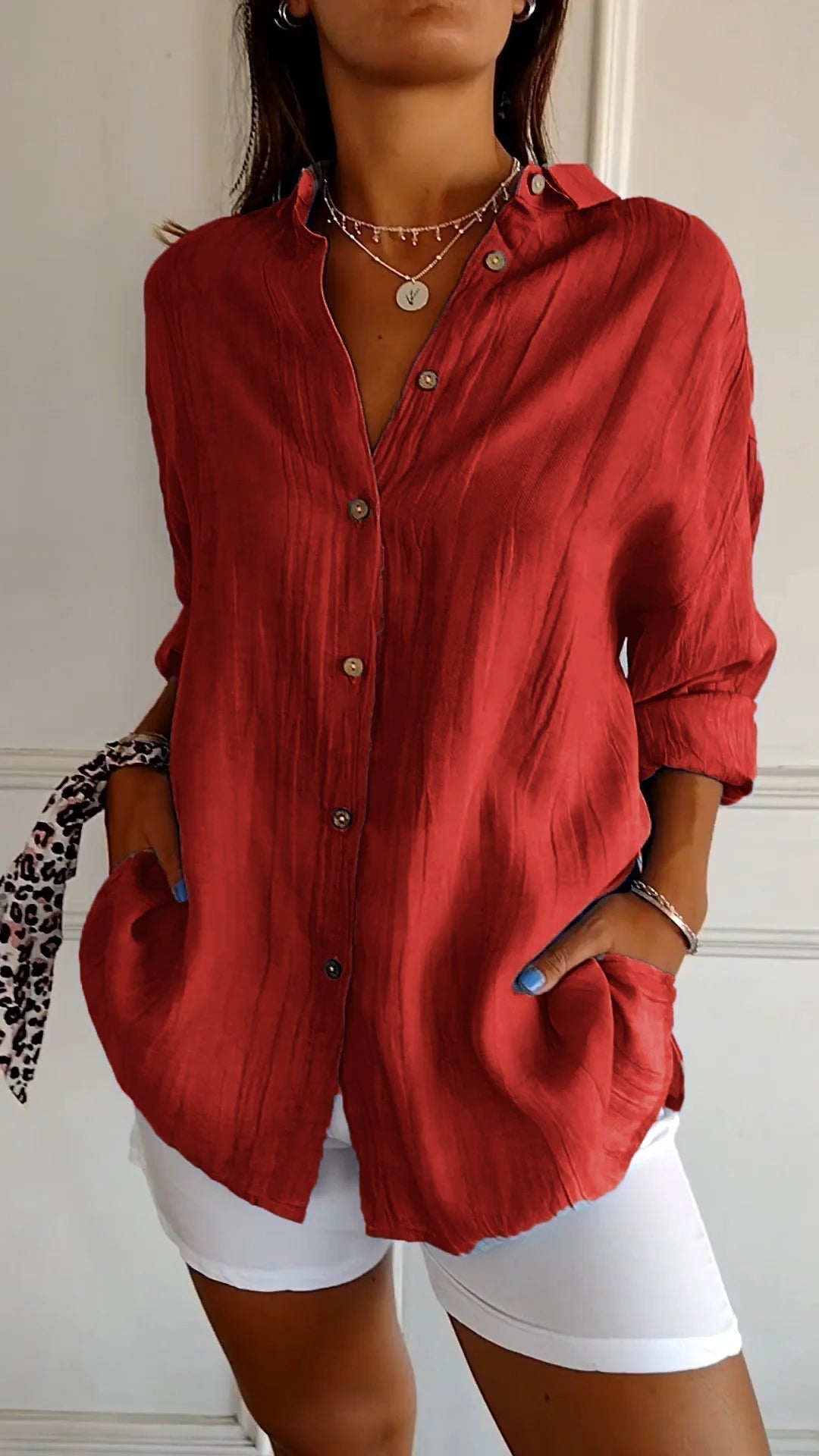 SASKIA | ELEGANT LADIES SHIRT