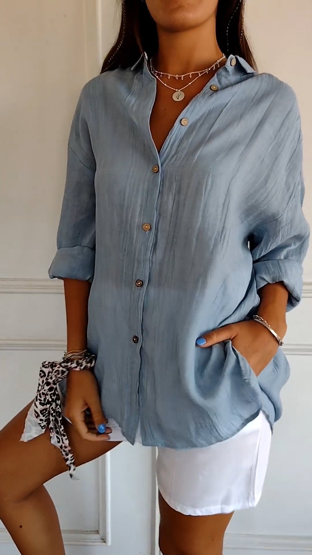 SASKIA | ELEGANT LADIES SHIRT