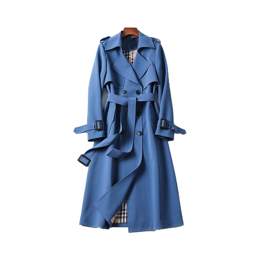 Emily | Women’s Double-Breasted Belted Trench Coat