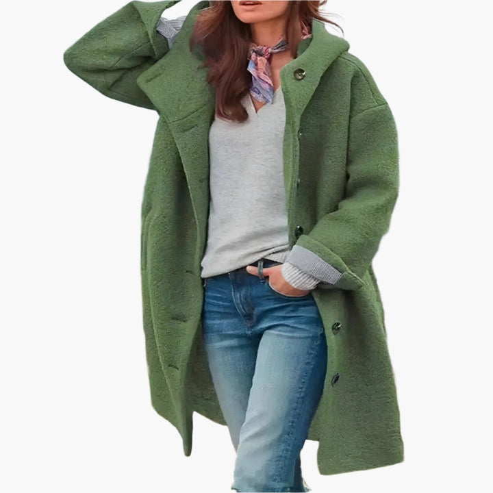 Lily | Women’s Oversized Casual Button Coat