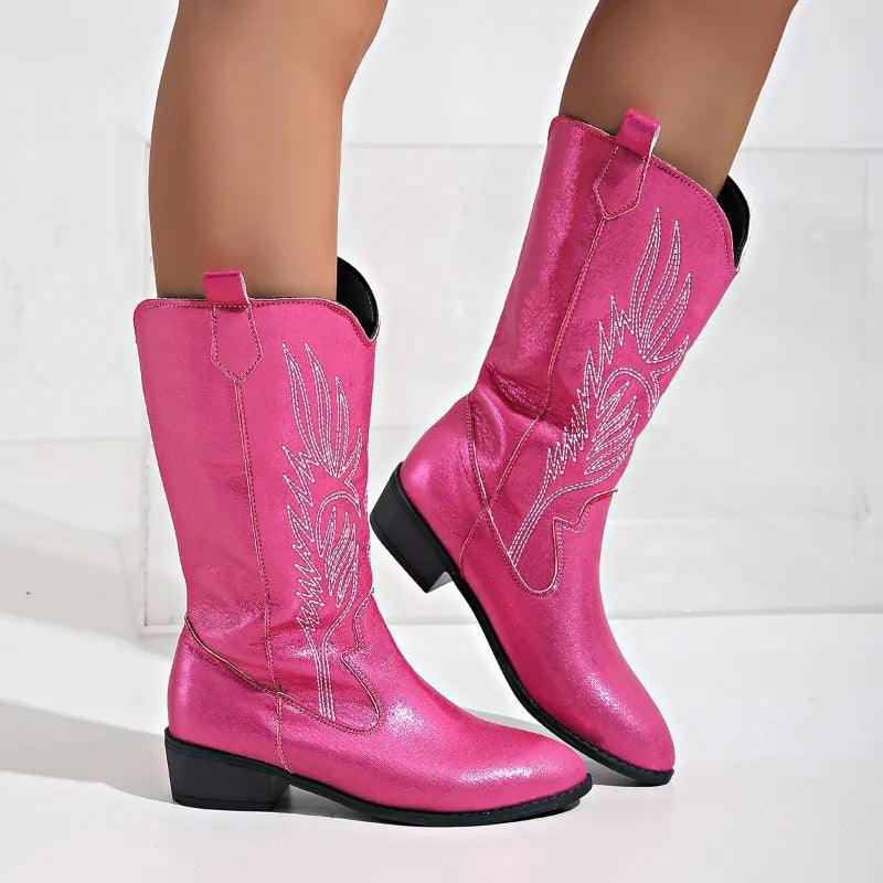 Clara | Women’s Classic Embroidered Western Boots