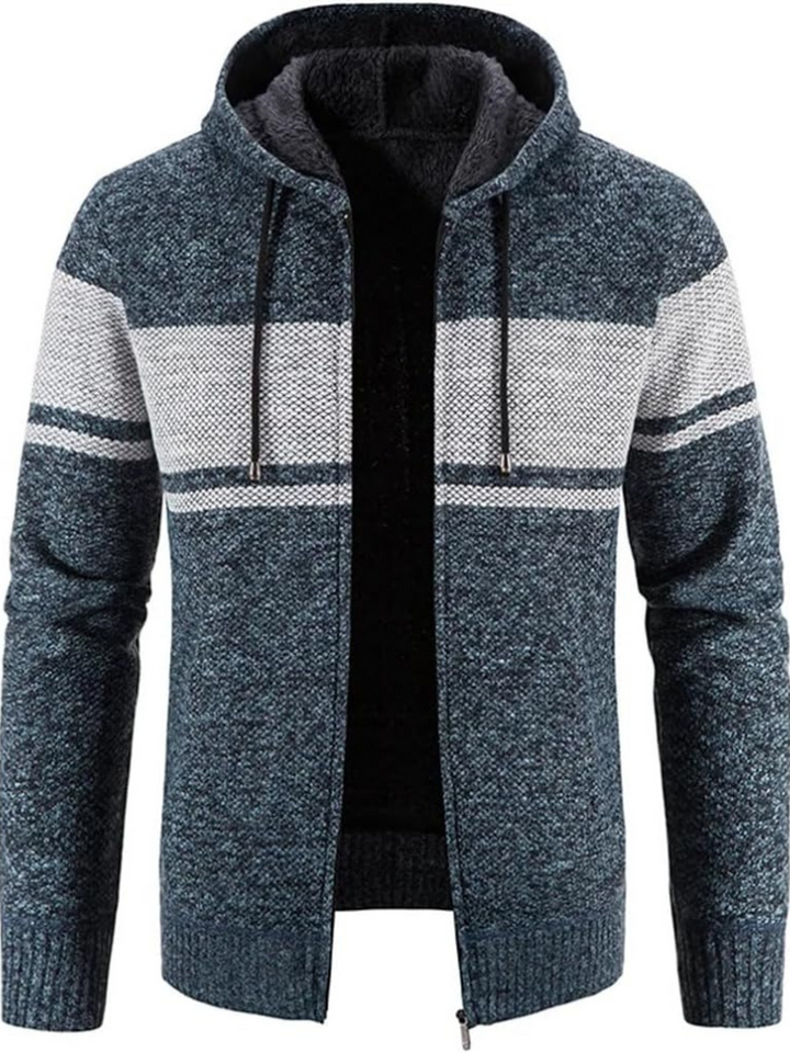 Joseph | Men’s Winter Hooded Zip-Up Casual Cardigan