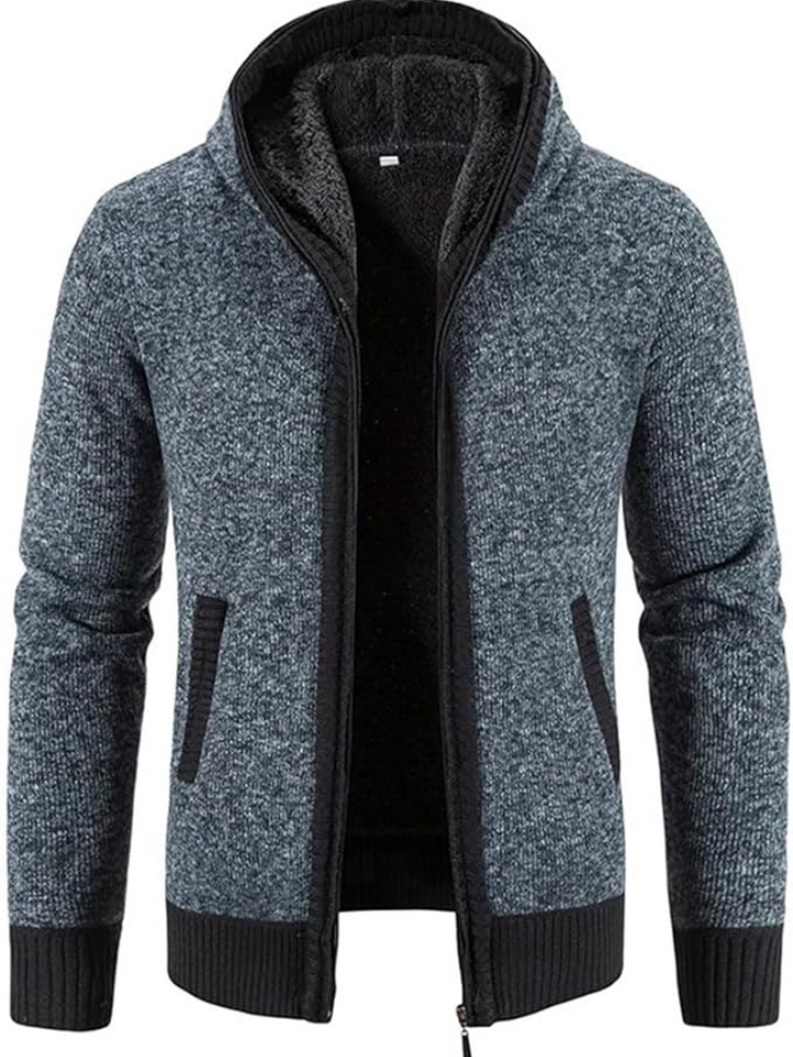 Joseph | Men’s Winter Hooded Zip-Up Casual Cardigan