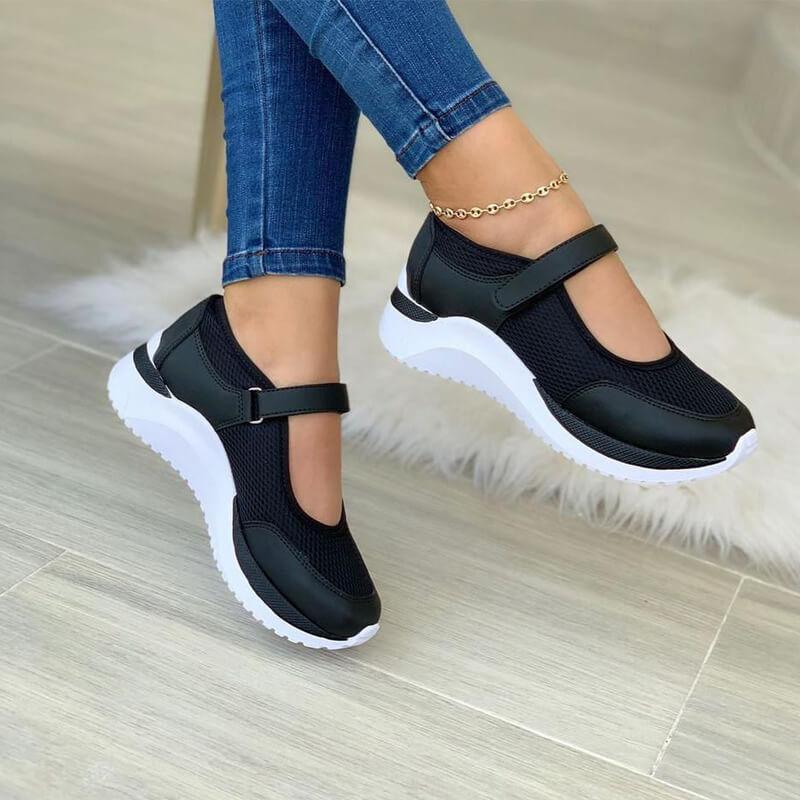 Poppy | Women’s Sporty Slip-On Mary Jane Shoes