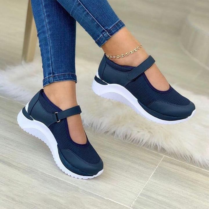Poppy | Women’s Sporty Slip-On Mary Jane Shoes