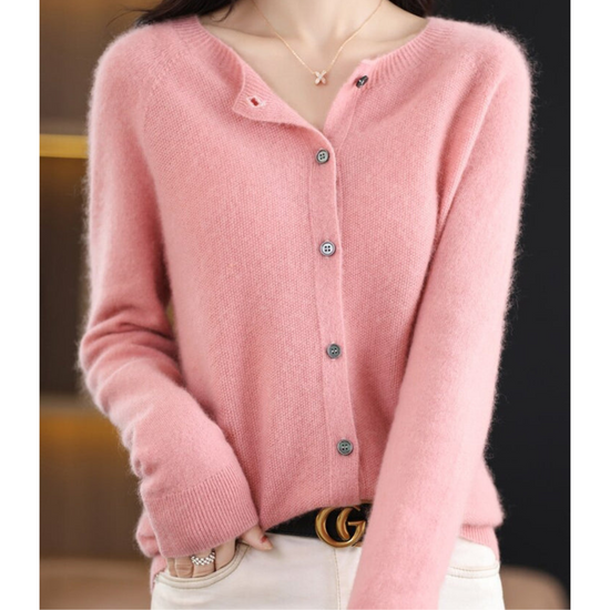 Bianca | Women’s Winter Wool Cardigan with Buttons