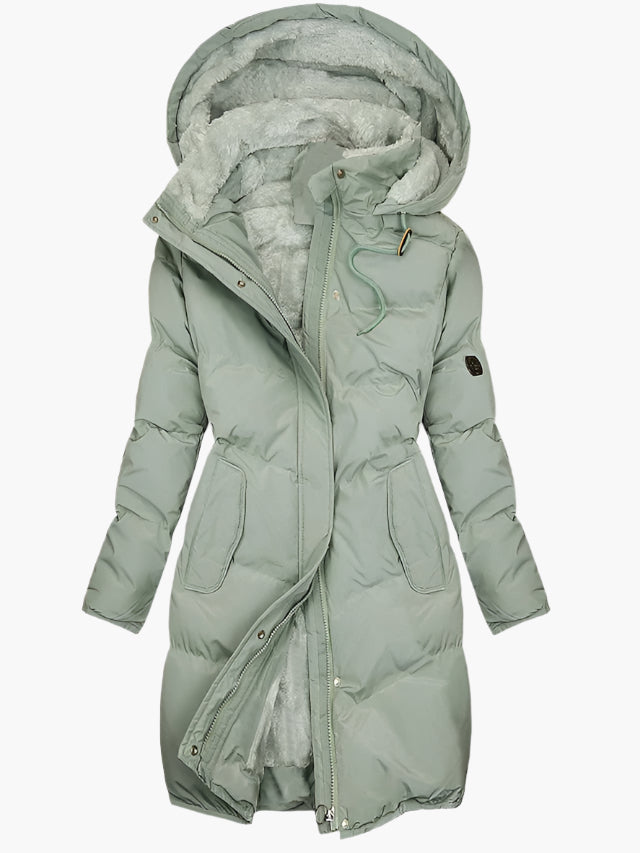 Poppy | Women’s Long Hooded Padded Winter Coat